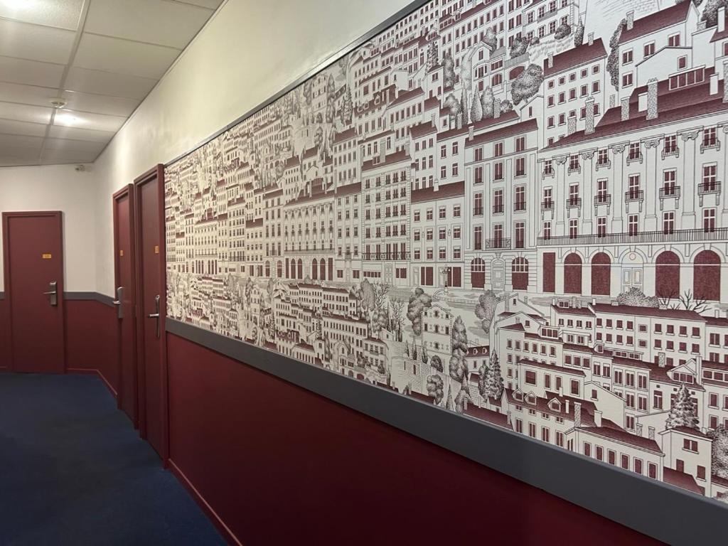 Hotel De La Croix-Rousse Lyon Buitenkant foto